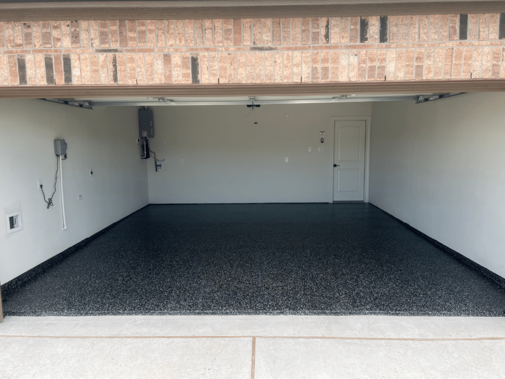 epoxy floor coating garage basement flooring contractor in Irving Texas 75062