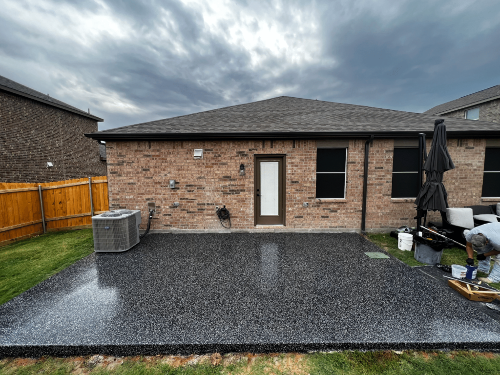 epoxy floor coating garage basement flooring contractor in Irving Texas 75062 (36)