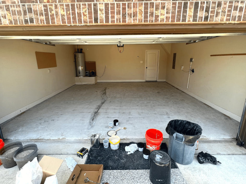 epoxy floor coating garage basement flooring contractor in Irving Texas 75062 (45)