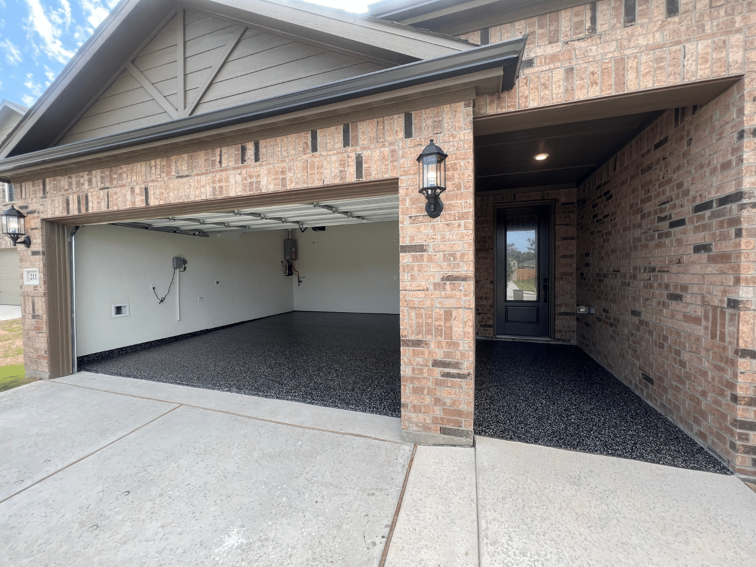 epoxy floor coating garage basement flooring in Irving Texas 75062